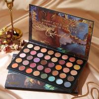 ราคา อายแชโด eyeshadow Novo Niche Brand 40 Colours Cheap Student Eyeshadow Palette (51252738124)