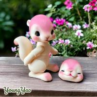 ราคา CUTE SQUIRREL BJD DOLL 1/12 SIMULATION SD DOLLS 8CM BALL JOINTED DOLL, WITH MAKEUP (18691442823)