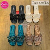 ราคา TIARA LineTX หินเพชร ยี่ห้อ H kokop รองเท้าแตะ (27443603761)