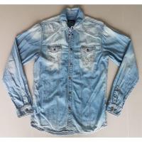 ราคา เสื้อยีนส์แขนยาว ZARA MAN Size M (I2276) (13176781013)