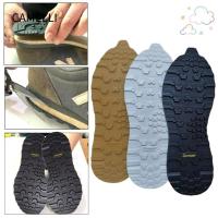 ราคา CAMELLI สติ๊กเกอร์รองเท้ากันลื่น 1 คู่, สติ๊กเกอร์ซ่อมพื้นตัด DIY ทนต่อการสึกหรอ, หนังเข้ากันได้หนาวัสดุสวมใส่ยางแผ่นกันลื่นรองเท้าผ้าใบซ่อม (48752812697)