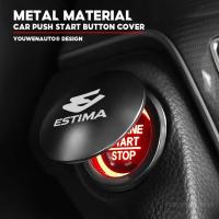 ราคา สําหรับ Estima รถ Push Start ฝาครอบปุ่มโลหะเครื่องยนต์ Stop ป้องกันสําหรับ toyota estima acr30 acr50 xr50 xr30 xr40 อุปกรณ์เสริม (46354613243)