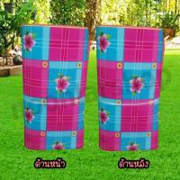 ราคา เสื่อยางพารา เสื่อรองคลานพับเก็บได้ (ชนิดบาง) ลวดลายการ์ตูน ขนาด 6 ฟุต (160*200) cm.ฟ้าทูโทนชมพู (11628966476)