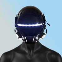ราคา หน้ากาก Cyberpunk คอสเพลย์หน้ากาก Sci-Fi สีดำซามูไรวอร์คาเมนไรเดอร์หน้ากากฮาโลวีนพอดีกับปาร์ตี้ของขวัญสุดเจ๋ง/ (18989874717)