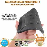 ราคา เคสราคาถูกสุดๆ Xiaomi Redmi 4 Prime Spigen Robot 1 Softcase Silicone Rugged (57455328385)