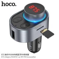 ราคา Hoco E72 Car Bluetooth FM Transmitter Charger PD30W บลูทูธติดรถยนต์ (21350883680)