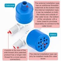 ราคา Deo 20 มม.DN15 G1/2 อัตโนมัติ Float Valve ถังน้ํา Watertower Float Ball Valve Full Stopvalin พร้อมสแตนเลส (50054980141)