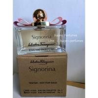 ราคา Salvatore Ferragamo Signorina EDP 100 ml. Tester/กล่องน้ำตาล (733849427)