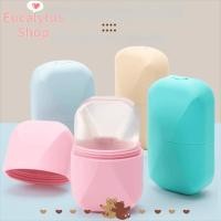 ราคา EUCALYTUSS ลูกกลิ้งน้ําแข็งสําหรับผิวหน้า, ซิลิโคนความงาม Skin Care เครื่องมือเครื่องนวดหน้า, แบบพกพา Face Lifting Reusable Ice Mold Eyes และคอ (42625594789)