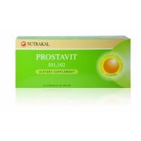 ราคา NUTRAKAL Prostavit 101,102 อาหารเสริมสำหรับสุขภาพผู้ชาย(30+30 แคปซูล) (323773031)