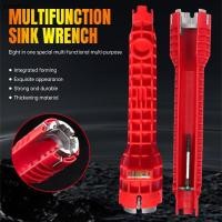 ราคา ประแจขันอเนกประสงค์ ประแจขันน็อตใต้อ่าง ใต้ซิงค์ ก๊อกน้ำ อ่างล้างจาน สายน้ำดี บล็อคขันก๊อก ประแจขันท่อ ขันก็อกน้ํา (40208554224)