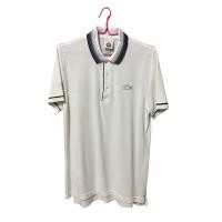 ราคา Lacoste โปโลสีขาว ของแท้ 100% มือ2 สภาพดีสุดด (41650321615)