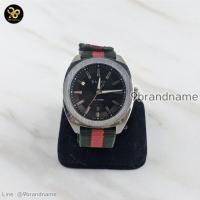ราคา Gucci YA142305 GG2570 40MM Men's Red and Green Nylon Watch มือสอง ก่อนสั่งซื้อทักแชทก่อนนะคะ (44251944414)
