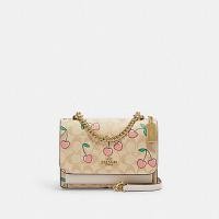 ราคา MeBrandOutlet พร้อมส่ง #Coach KLARE CROSSBODY IN SIGNATURE CANVAS WITH HEART CHERRY PRINT (COACH CE610) (19473928587)