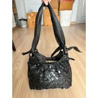 ราคา กระเป๋าหนังแกะแต่งหนังงูแท้งานแบรนด์ GRES PARIS มือสอง ของแท้% สภาพยังสวย ไม่มีตำหนิปริแตกขาด หนังนิ่ม (28819354745)