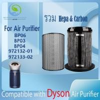 ราคา อัพเกรดล่าสุด สำหรับ แผ่นกรอง ไส้กรองอากาศ dyson air purifier BP02 BP03 BP04 BP06 S-PN.972132 HEPA Filter กรองฝุ่นPM2.5 (41809277732)