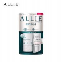 ราคา ALLIE by Kanebo EXTRA UV GEL N 90 g. free! ALLIE NUANCE CHANGE UV PROTECTOR GEL BRIGHT WHITE 15G.(ผลิต 03/2020) (5462243488)