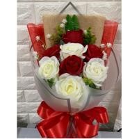 ราคา ช่อดอกไม้ แสดงความยินดีโอกาสต่างๆ เลื่อนขั้น รับตำแหน่งใหม่ ให้กำลังใจ วาเลนไทน์ รับปริญญา เรียบ หรู ดูดี สวยมาก คุ้มค่า (1899505062)