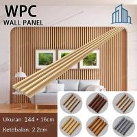 ราคา ไม้ระแนงเทียม(ลอนเหลี่ยม) แผงผนัง ลายร่อง ระแนงไม้เทียม ตกแต่งผนัง ระแนง WPC ไม้ระแนง ติดตั้งง่าย กันน้ำกันความชื้น (42452033105)