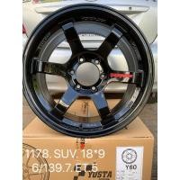 ราคา ล้อแม็กใหม่ TE37 SUV หยอดแดงก้านยก งาน YUSTA สีดำเงา ขอบ18 -( 18 x 6 รู ) หน้ากว้าง 9 x 9 - OFF5 - (9613224006)