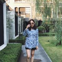 ราคา Rebecca Top (Blue) (198154740)