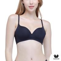 ราคา Wacoal Seamless Bra บราไร้โครง รุ่น WB5X63 สีดำ (BL) (22314338174)
