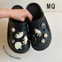 ราคา missyp jibbitz daddy jibbitz รองเท้า Crocs ตกแต่งหัวเข็มขัดแบบต้นฉบับ ออกแบบ 3D น่ารัก (47404891719)