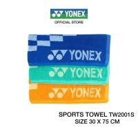 ราคา YONEX SPORTS TOWEL TW2001S ผ้าขนหนู คอตตอน 100 % สำหรับดูดซับเหงื่อ หลังออกกำลังกาย (25950794844)