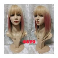 ราคา วิกผมสั้นยาวเลยบ่าทูโทน (16433775699)