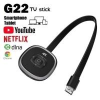 ราคา ไร้สาย WIFI HDMI TV 4K Dongle Mirascreen 2.4G 5G G22 เครื่องรับสัญญาณจอแสดงผล Mirroring Miracast Airplay สําหรับสมาร์ทโฟนแท็บเล็ต (28467007962)