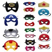 ราคา KL หน้ากากสักหลาดซูเปอร์ฮีโร่ปาร์ตี้ Superman Hulk Spiderman (54054927233)