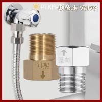 ราคา Ptkfpt09วาล์วทางเดียววาล์วตรวจสอบความต้านทานโอโซนทองเหลืองแบบพกพาเงินทองหญิงชายด้ายไม่กลับวาล์วห้องน้ํา (40678560617)