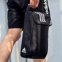 ราคา Adidas กระเป๋าใส่รองเท้า คาด 3 แถบ สีดำ Tiro Shoe Bag DQ1069 3 Stripes Black (10789801745)