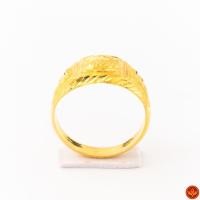 ราคา LSW แหวนทองคำแท้ ครึ่ง สลึง (1.89 กรัม) ลาย หัวโปร่งสี่เหลี่ยมมังกร RB-141 (1217438577)