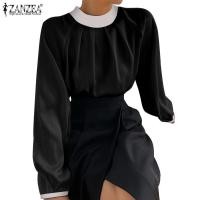 ราคา Zanzea เสื้อเบลาส์ คอกลม แขนยาว สไตล์วินเทจ สําหรับผู้หญิง (21791843409)
