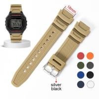 ราคา สายนาฬิกาข้อมือซิลิโคน ยางเรซิน สําหรับ Casio W218H AE-1200 1100 SGW-300 400 MRW-200 Band 18 มม. (24721436225)