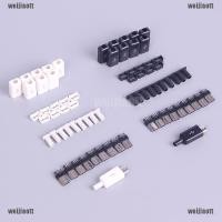 ราคา weijiaott micro usb 5 pin ปลั๊กเสียบชาร์จสีขาวดํา 10 ชิ้น (1648950085)