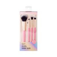 ราคา Sivanna Color Pink Luxury Makeup Brush #BR193 : ซิวานน่า ชุด เซต แปรงแต่งหน้า x 1 ชิ้น @svl (9647562308)