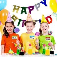 ราคา SIY 180 ชิ้น 18 สีชื่อป้ายสติกเกอร์ป้ายชื่อสติกเกอร์ป้ายชื่อที่มีสีสันสติกเกอร์ (53904147886)