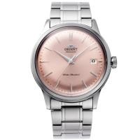 ราคา Orient Bambino Automatic Pink Dial 38mm Limited Edition Stainless Steel Watch (41257716918)