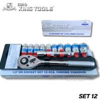 ราคา ชุดบล็อก12ชิ้น Euro King tool สินค้าคุณภาพ พร้อมส่ง (26570912307)