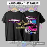 ราคา เสื้อยืด CASPER JETBUS 5 BUS CHILDRENS AGES 1-11 ปี (46804828899)
