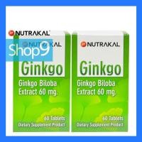 ราคา NUTRAKAL GINKGO 60 (60 TABLETS) X 2 กล่อง (18417632367)