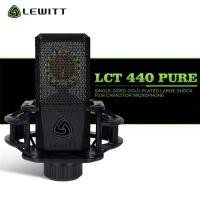ราคา LEWITT LCT 440 Live Broadcast Large Diaphragm Box Condenser Microphone Set Professional Recording and Singing of Host Ra (26865768177)