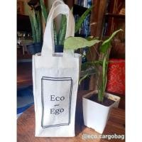 ราคา กระเป๋าใส่แก้ว ถุงใส่แก้วน้ำ กระเป๋าผ้าใบเล็ก อเนกประสงค์ ecocargo (10507358483)
