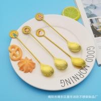 ราคา 304 สแตนเลสสตีลบนโต๊ะอาหารของขวัญคริสต์มาสของขวัญการ์ตูนช้อนกาแฟช้อนขนมหวานช้อนสร้างสรรค์Elkคริส (25384134031)