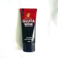 ราคา (1หลอด)Gluta Wink กลูต้าวิ้งค์ โลชั่นกลูต้าวิงค์ ครีมบำรุงผิว ลดรอยแตกลาย คนท้องใช้ได้ ตัวดังในtiktok ขนาด 80 กรัม/หลอด (26534049531)