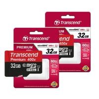 ราคา Transcend Micro SDHC UHS-I (U1) Speed Class 10 60MB/S 32GB 400X แพ็คคู่ 2ชิ้น (61547893)