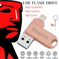 ราคา 2 in 1 Otg Pendrive 1TB แฟลชไดรฟ์ Usb 2TB Usb Thumbdrive Otg สําหรับ iPhone แฟลชไดรฟ์ (28021803511)