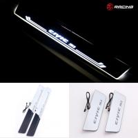 ราคา คิ้วบันได สคัฟเพลท CIVIC FC/FK มีไฟวิ่ง LED โลโก้ CIVIC SI 2016-2022 (8153789628)